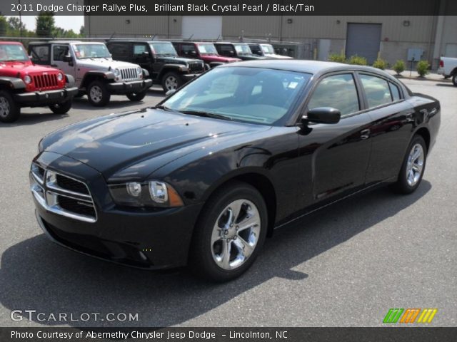 2011 Dodge Charger Rallye Plus in Brilliant Black Crystal Pearl