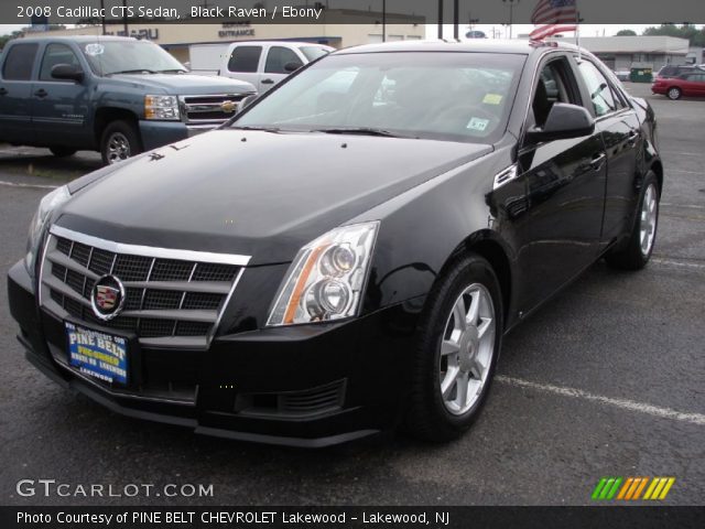 2008 Cadillac CTS Sedan in Black Raven