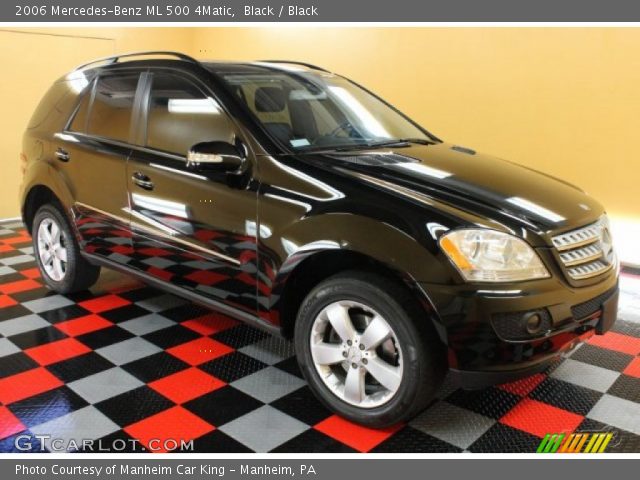 2006 Mercedes-Benz ML 500 4Matic in Black