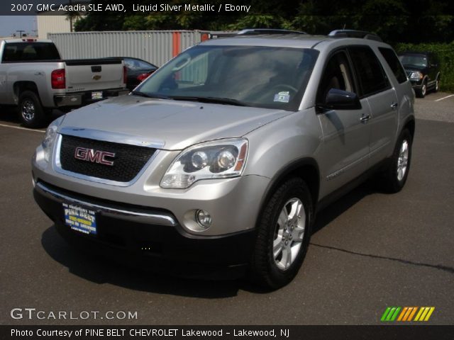 2007 GMC Acadia SLE AWD in Liquid Silver Metallic