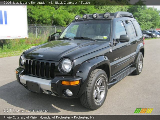 2003 Jeep Liberty Renegade 4x4 in Black Clearcoat