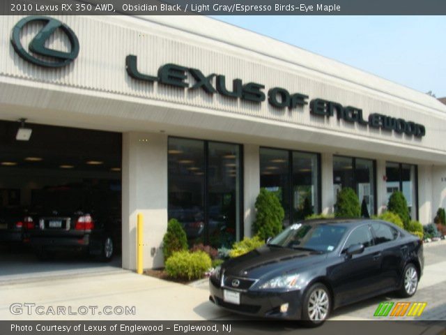 2010 Lexus RX 350 AWD in Obsidian Black