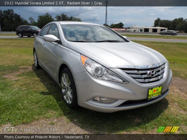 2012 Hyundai Sonata Limited 2.0T in Radiant Silver