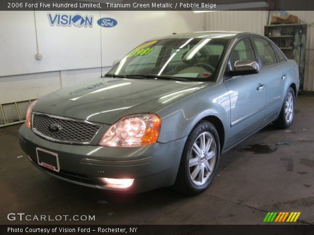 2006 Ford Five Hundred Limited in Titanium Green Metallic