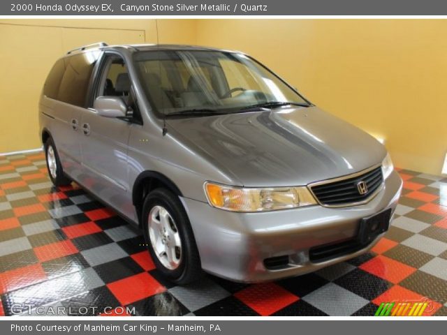 2000 Honda Odyssey EX in Canyon Stone Silver Metallic