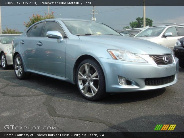 2009 Lexus IS 250 in Breakwater Blue Metallic