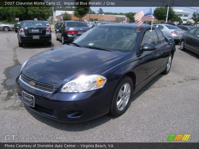 2007 Chevrolet Monte Carlo LS in Imperial Blue Metallic