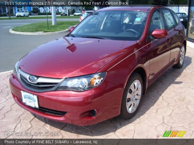 2011 Subaru Impreza 2.5i Wagon in Camellia Red Pearl