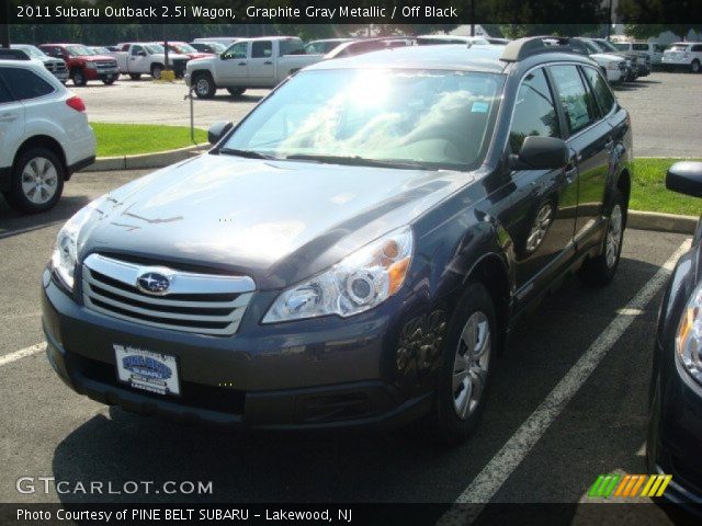2011 Subaru Outback 2.5i Wagon in Graphite Gray Metallic