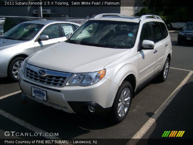 2011 Subaru Forester 2.5 X Touring in Satin White Pearl