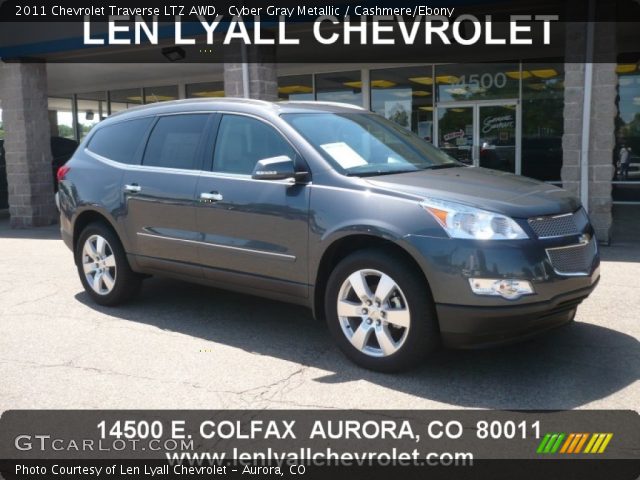 2011 Chevrolet Traverse LTZ AWD in Cyber Gray Metallic