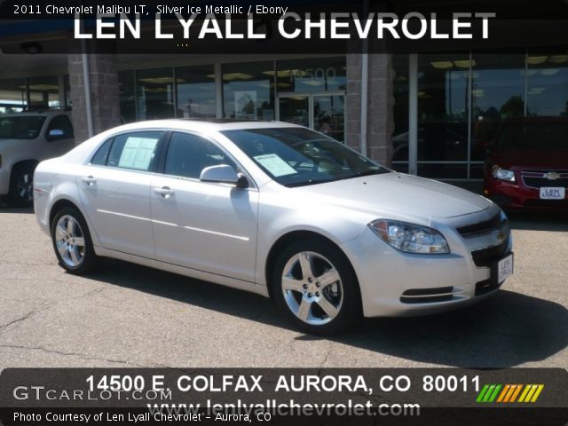 2011 Chevrolet Malibu LT in Silver Ice Metallic