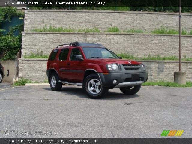 2004 Nissan Xterra SE 4x4 in Thermal Red Metallic