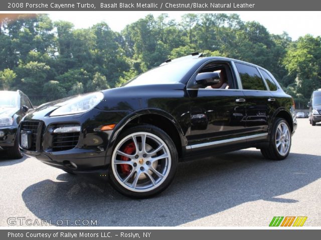2008 Porsche Cayenne Turbo in Basalt Black Metallic