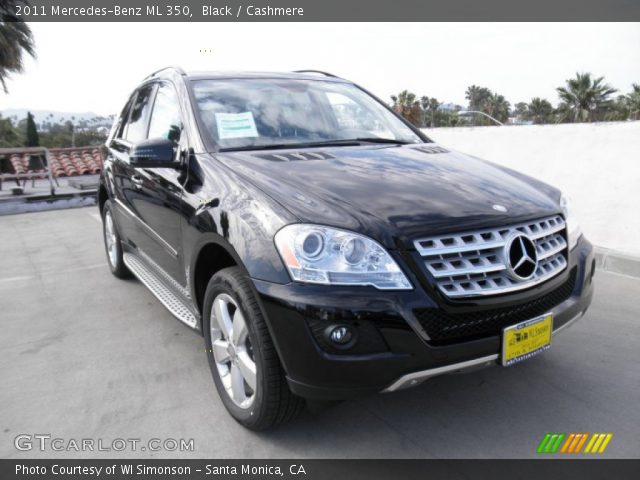 2011 Mercedes-Benz ML 350 in Black