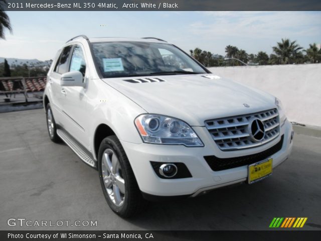 2011 Mercedes-Benz ML 350 4Matic in Arctic White