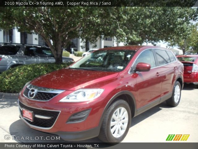 2010 Mazda CX-9 Touring AWD in Copper Red Mica