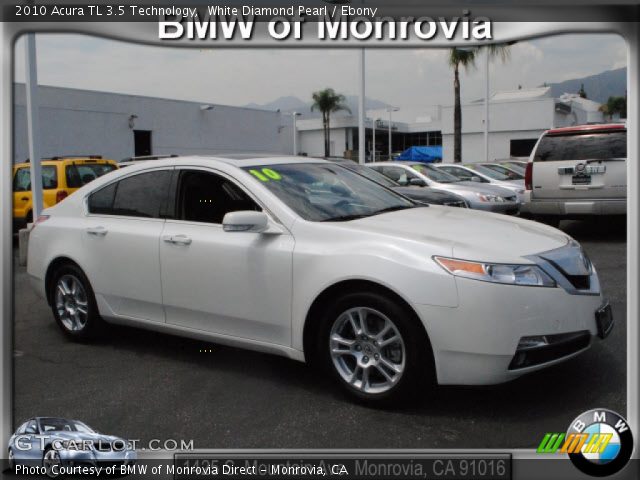 2010 Acura TL 3.5 Technology in White Diamond Pearl