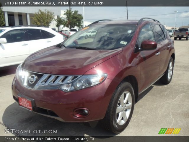 2010 Nissan Murano SL AWD in Merlot Red Metallic