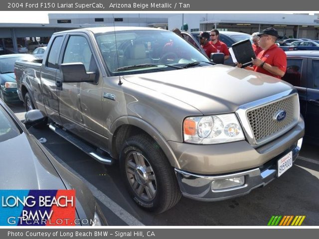 2004 Ford F150 Lariat SuperCab in Arizona Beige Metallic