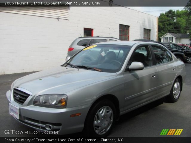 2006 Hyundai Elantra GLS Sedan in Sterling Silver
