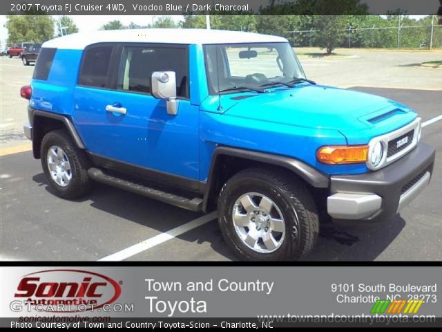 2007 Toyota FJ Cruiser 4WD in Voodoo Blue
