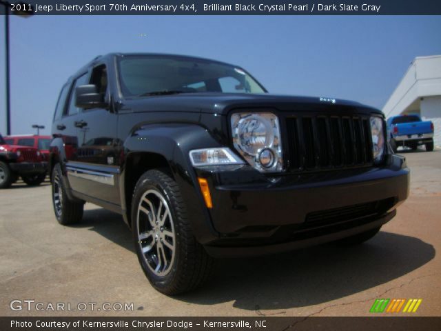2011 Jeep Liberty Sport 70th Anniversary 4x4 in Brilliant Black Crystal Pearl