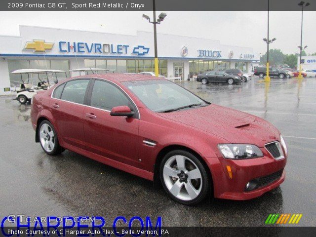 2009 Pontiac G8 GT in Sport Red Metallic