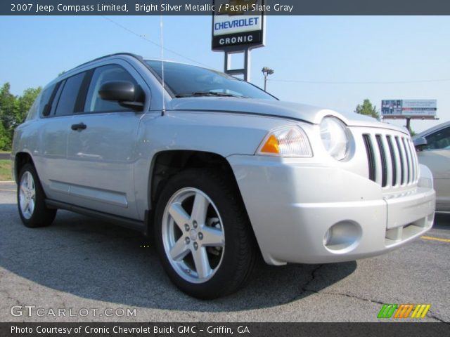 2007 Jeep Compass Limited in Bright Silver Metallic