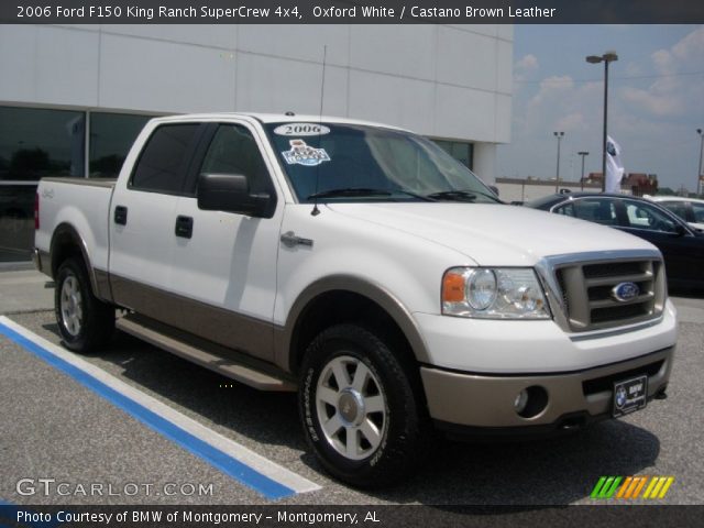 2006 Ford F150 King Ranch SuperCrew 4x4 in Oxford White