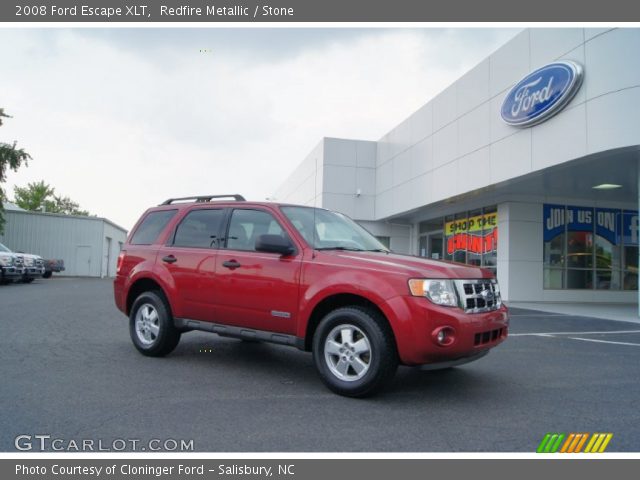 2008 Ford Escape XLT in Redfire Metallic