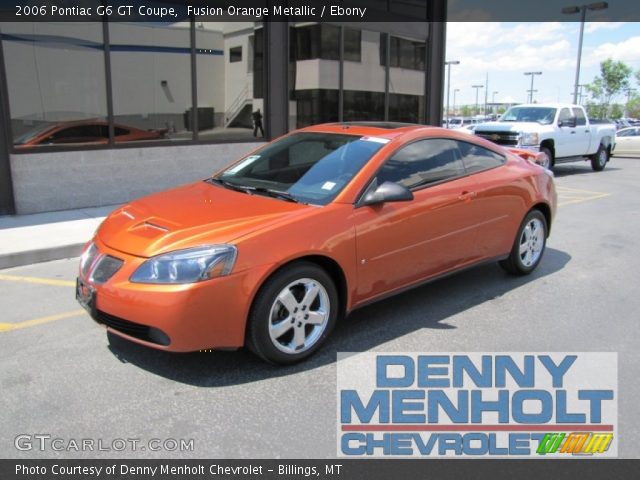 2006 Pontiac G6 GT Coupe in Fusion Orange Metallic