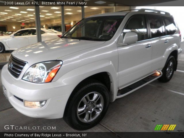 2008 Lexus GX 470 in Blizzard White Pearl