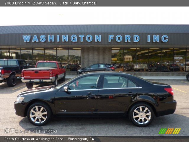 2008 Lincoln MKZ AWD Sedan in Black