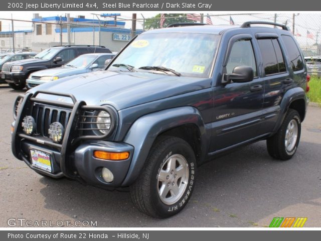 2002 Jeep Liberty Limited 4x4 in Steel Blue Pearlcoat