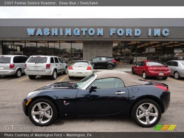 2007 Pontiac Solstice Roadster in Deep Blue