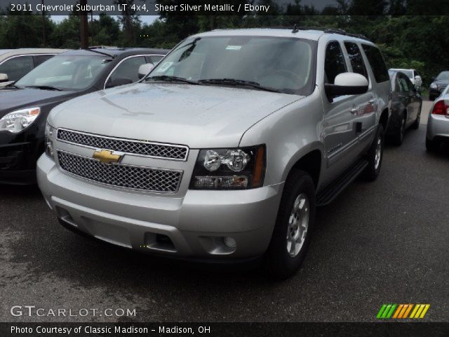 2011 Chevrolet Suburban LT 4x4 in Sheer Silver Metallic