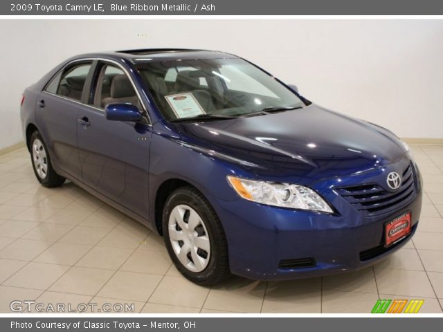 2009 Toyota Camry LE in Blue Ribbon Metallic