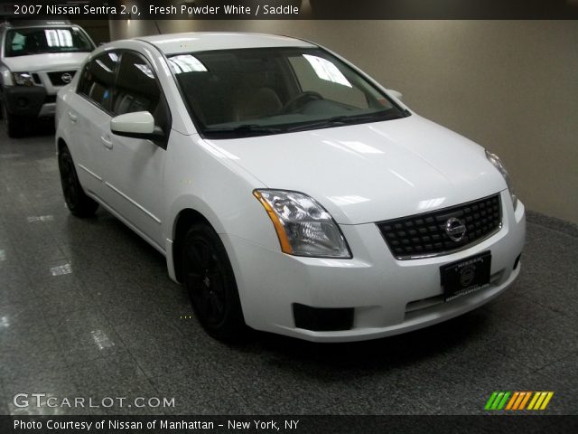 2007 Nissan Sentra 2.0 in Fresh Powder White
