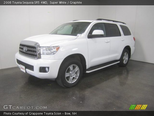 2008 Toyota Sequoia SR5 4WD in Super White