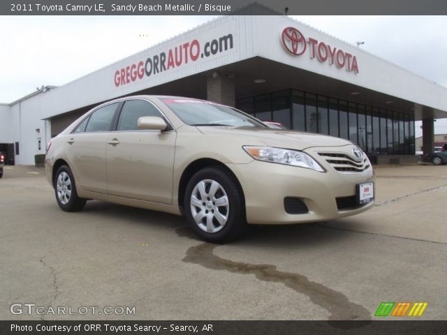 2011 Toyota Camry LE in Sandy Beach Metallic