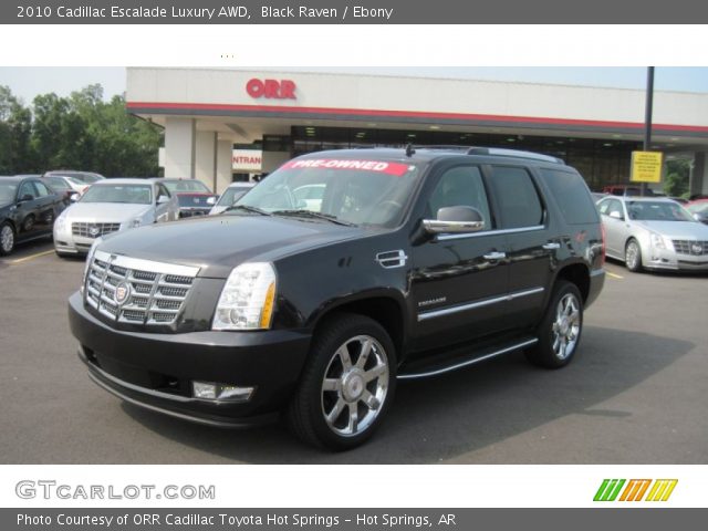 2010 Cadillac Escalade Luxury AWD in Black Raven