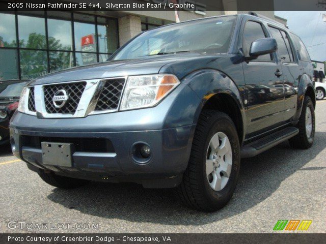 2005 Nissan Pathfinder SE 4x4 in Silverton Blue Pearl