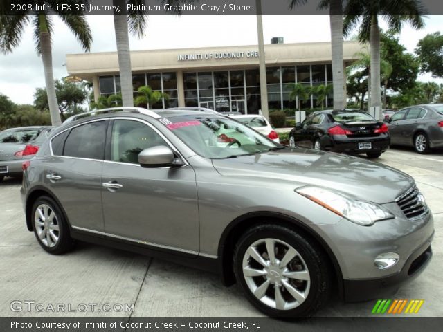 2008 Infiniti EX 35 Journey in Platinum Graphite Gray
