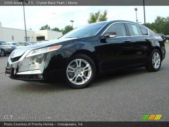 2009 Acura TL 3.5 in Crystal Black Pearl