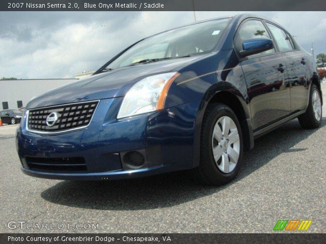 2007 Nissan Sentra 2.0 in Blue Onyx Metallic