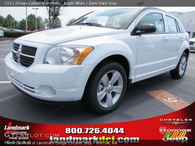 2011 Dodge Caliber Mainstreet in Bright White