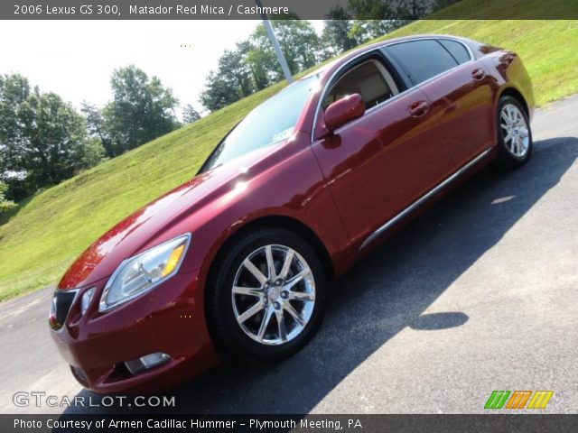2006 Lexus GS 300 in Matador Red Mica