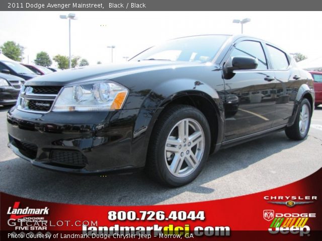 2011 Dodge Avenger Mainstreet in Black