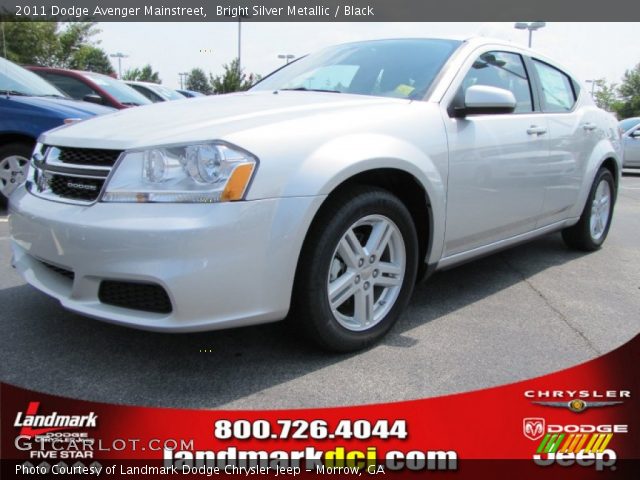 2011 Dodge Avenger Mainstreet in Bright Silver Metallic